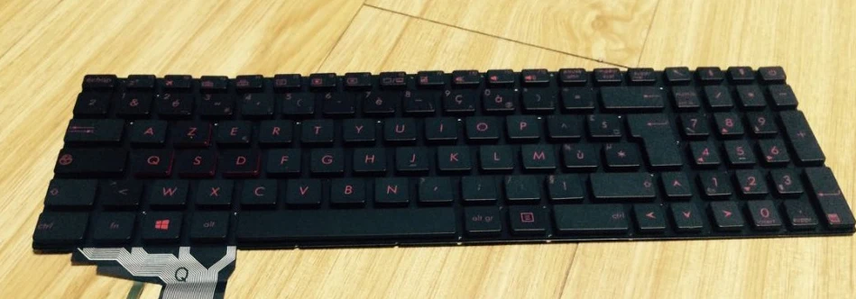 

News notebook Laptop keyboard for ASUS GL551J GL551JW GL551JX Backlit French/Fr layout