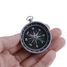 Открытый навигационный аварийный компас Карманный Походный Кемпинг легкий алюминиевый