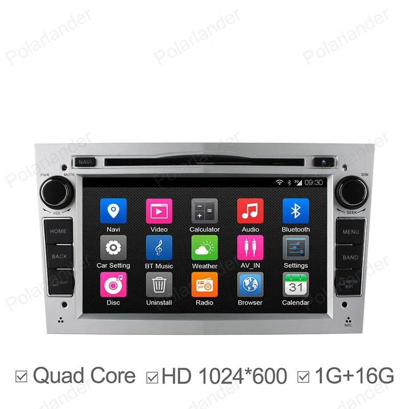 Sale Quad core 3G 2 din Radio android 4.4 Car DVD Player for Vauxhall Opel Astra H G J Vectra Antara Zafira Corsa 16G ROM 25