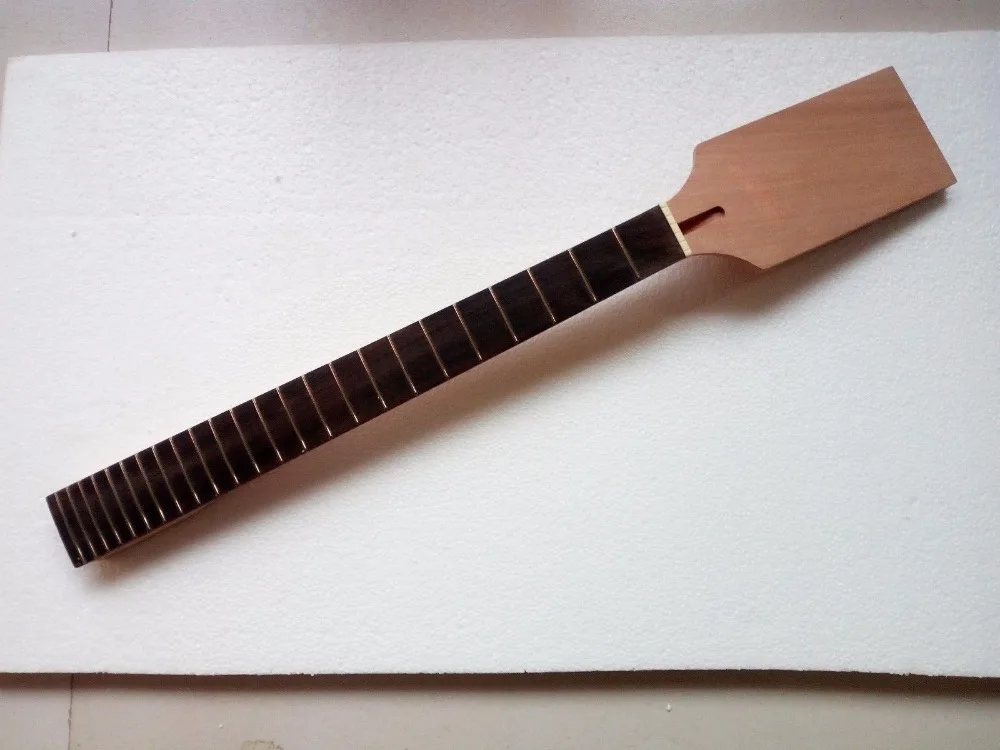 

1pc Bolt on 24 fret unfinished electric guitar neck mahogany made