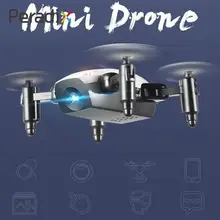 Мини-Дрон Квадрокоптер с дистанционным управлением Карманный Дрон 3D сальто складной S9 Скорость переключатель удержания высоты самолет вертолет