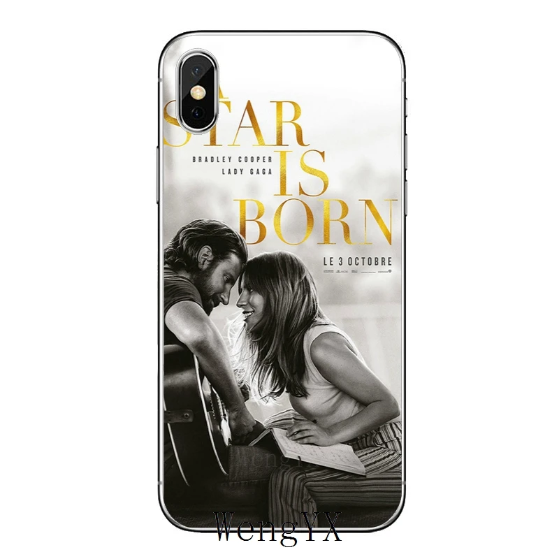 Звезда Born Lady Gaga тонкий, из ТПУ, мягкий чехол для телефона для Apple IPhone X XR XS Max 8 7 6s 6 plus SE 5s 5c 5 4s 4 - Цвет: Born-Lady-Gaga-A-07