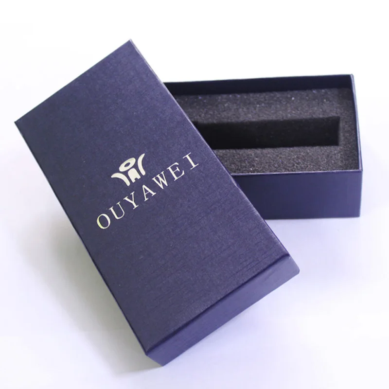 

OUYAWEI Brand Watch Box Paper Material Gift Watch Box with Pillows