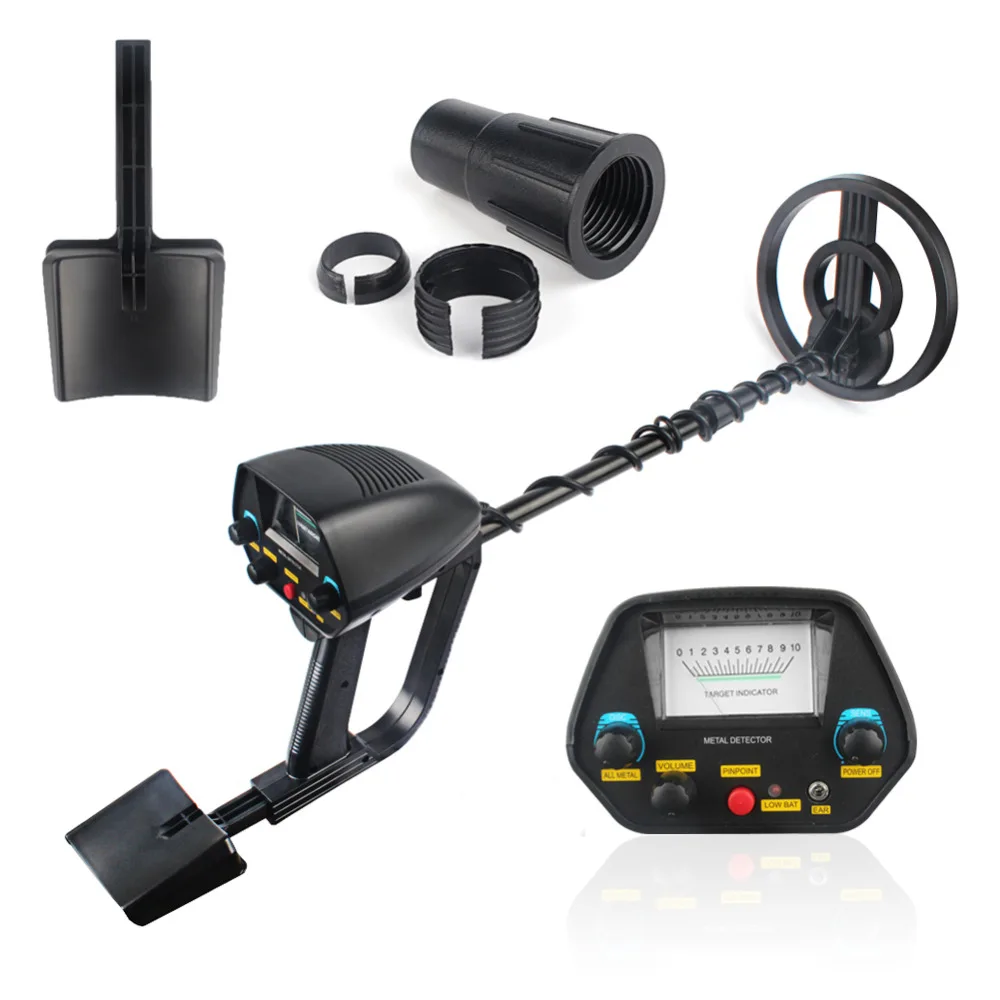 

MD4080 Metal Detector Tools with Pinpoint Function Underground Gold Metal Finder with Retail box Adjustable Gold Detector