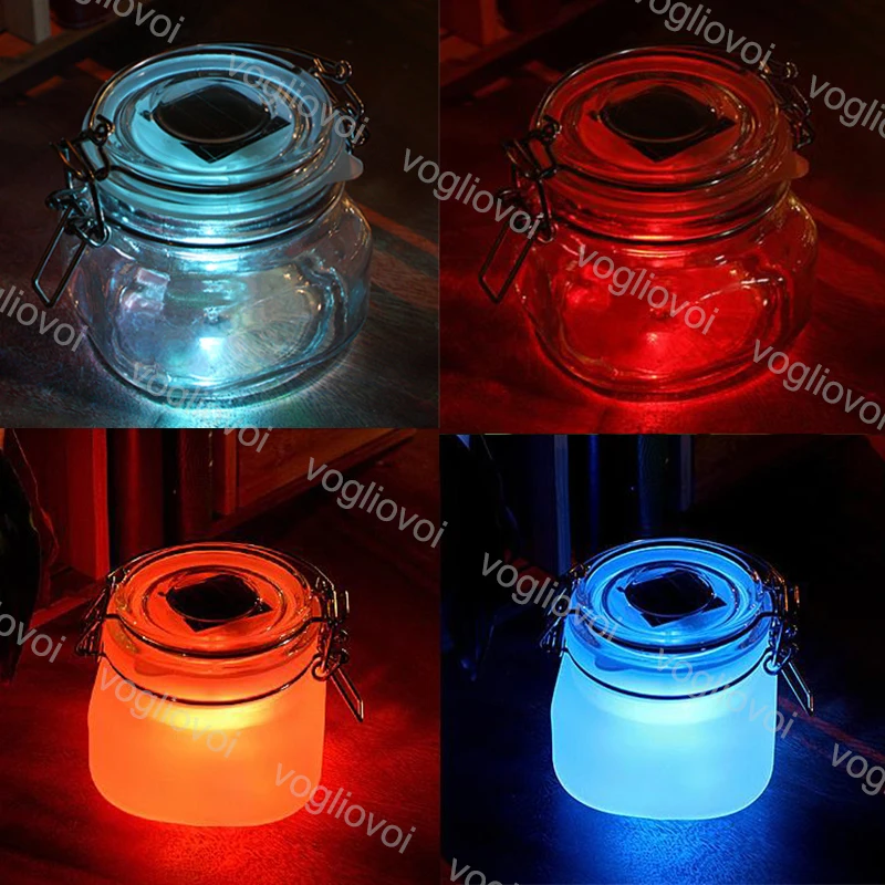 Vogliovoi Солнечный садовый светильник s ночной Светильник RGB матовый стеклянный