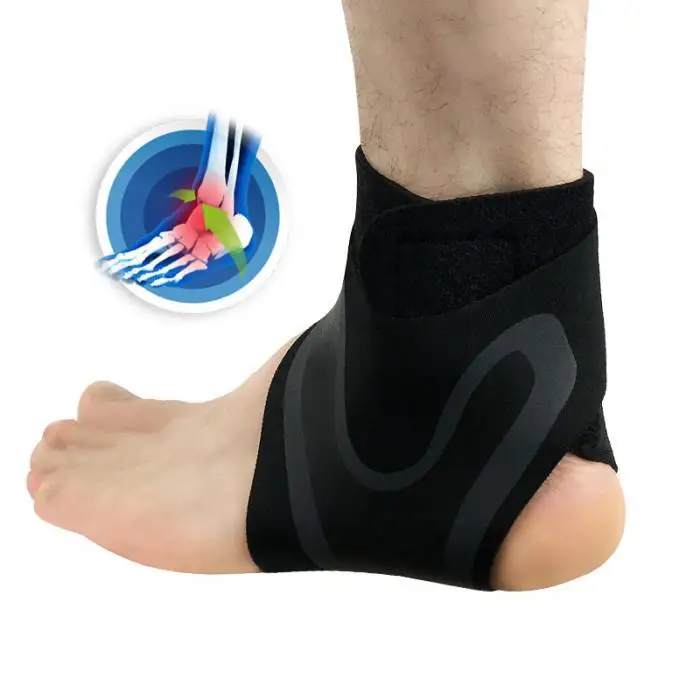 1 шт. носки для поддержки голеностопного сустава с левыми/правыми ступнями компрессионная защитная упаковка на пятку для защиты голеностопного сустава