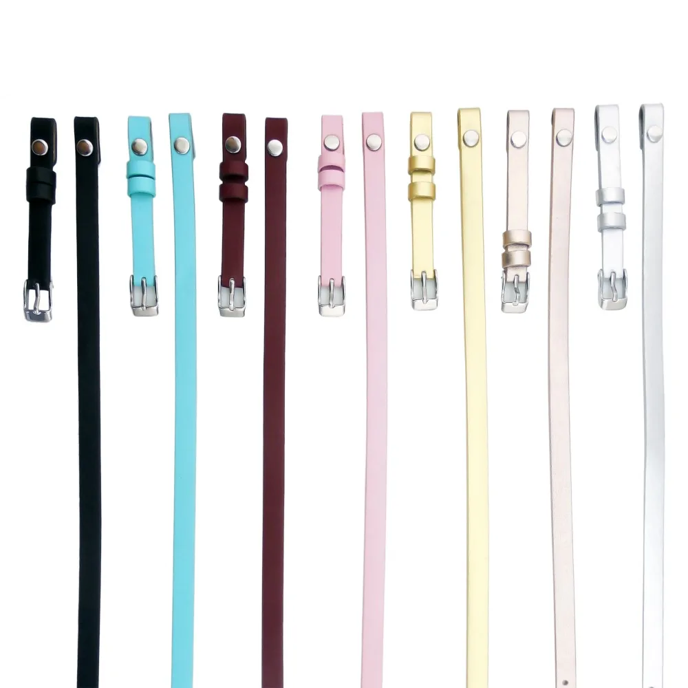 ZP-BS063-2 Diffuser Leather Locket Bracelet