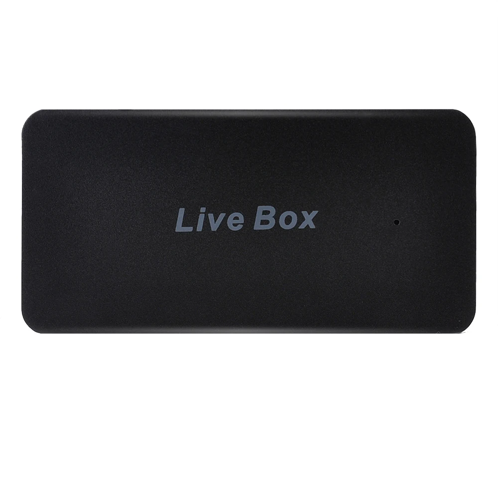  Mobile Phone Live Broadcast Streaming Box Game Record Video Capture Card for IPhone IOS Android HDM
