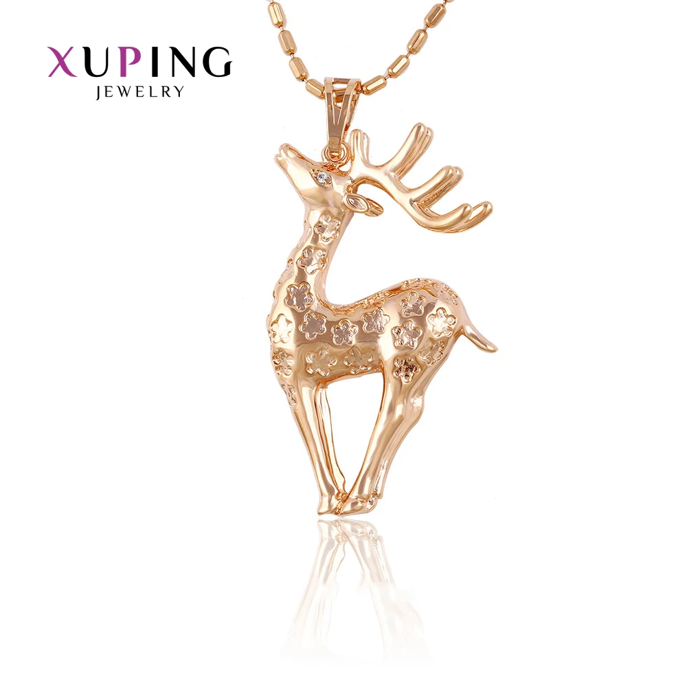 

11.11 Xuping Discount Fashion Romantic Deer Styling New Shelves Pendant for Ladies Valentine's Day Gifts S120,1-32516