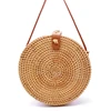 2022 Round Straw Bags Women Summer Rattan Bag Handmade Woven Beach Cross Body Bag Circle Bohemia Handbag Bali Lowest price L31 ► Photo 3/6