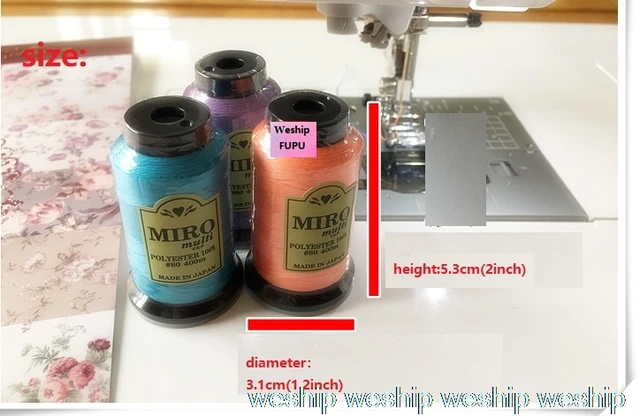 MINI size MIRO Invisible Patch wiring sewing thread 400 meters/roll 150  colors 1order=2rolls(Can be mixed to buy) - AliExpress