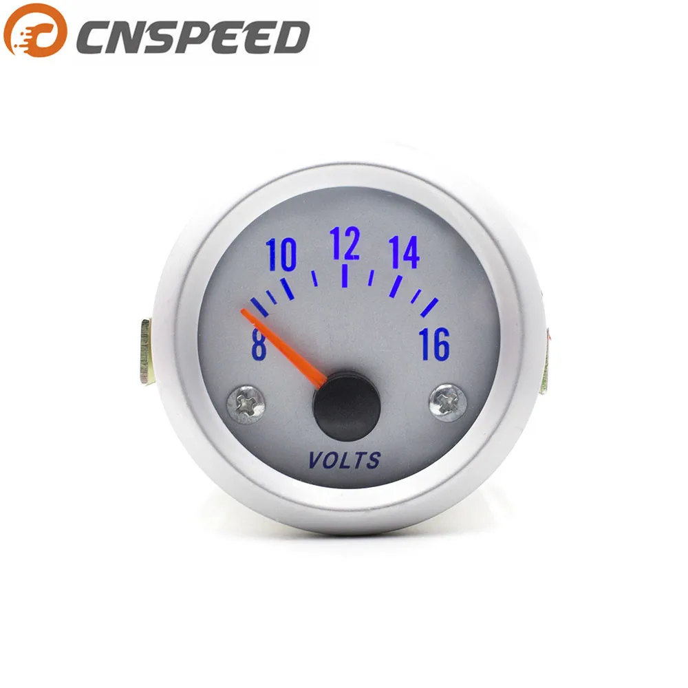 Free shipping CNSPEED Auto Volt meter Brand New 2" 52mm 8 16 Volt
