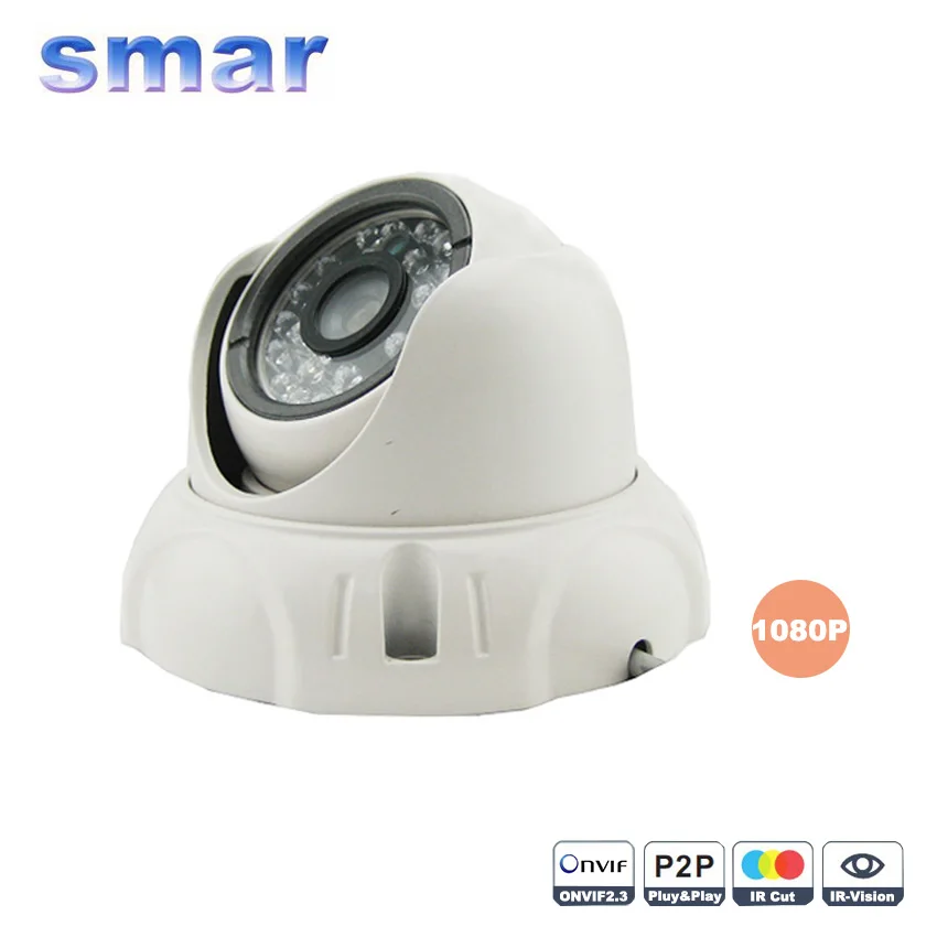 Onvif 1920*1080P 25fps full HD 2.0MP Mini Dome IP Camera IR Night Vision IP Cam P2P Cloud CCTV Home Security IR CUT Filter