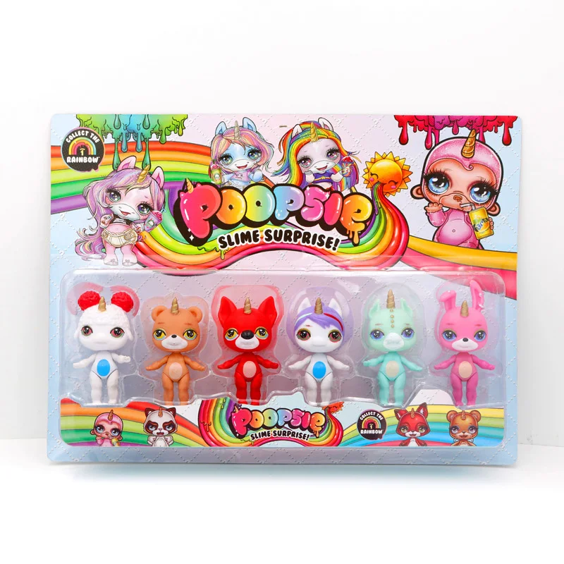 6pcs Poopsie Unicorn Dash horse model Action Figure toys Earth My Little ponies Toys horse model For Children Christmas Gift 6pcs Poopsie Unicorn Dash horse model Action Figure toys Earth My Little ponies Toys horse model For Children Christmas Gift