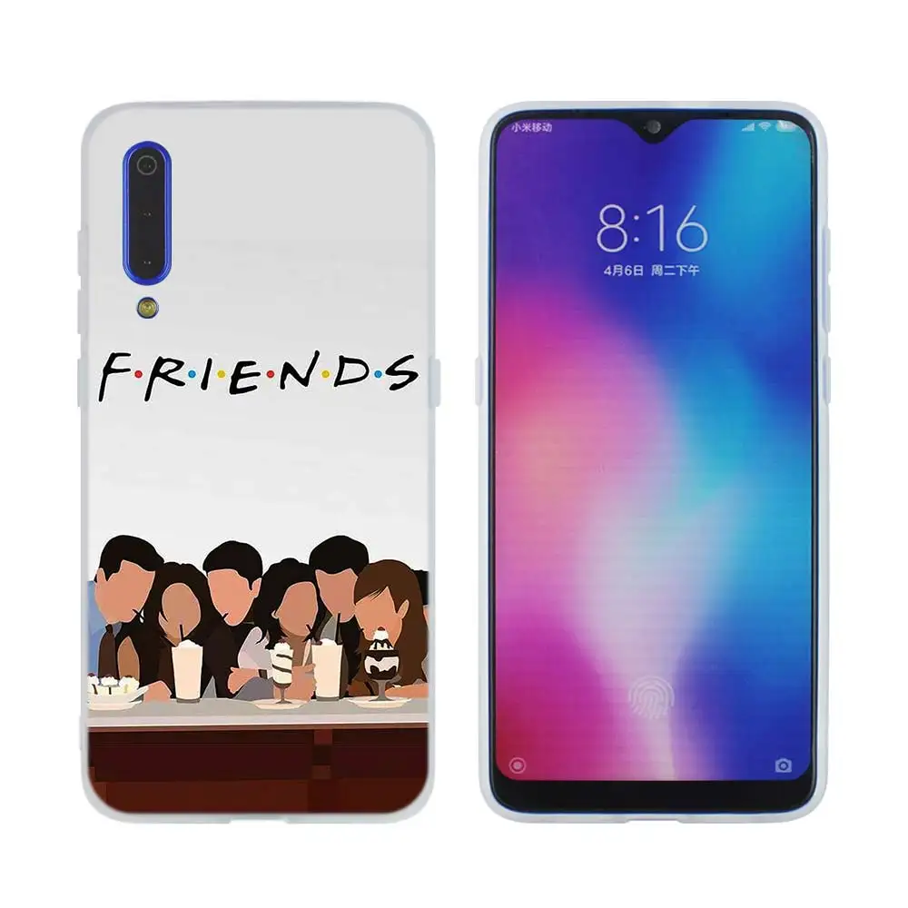 Мягкий чехол для телефона Perk coffee friends tv для Xiao mi 9 8 A2 A3 lite mi 9t CC9 9se 5X6 F1 Max3 mi x2s 6X чехол Note10 Pro coque - Цвет: design 14