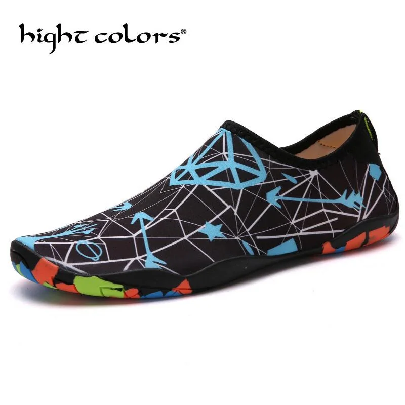 

Summer Men Slipony Water Shoes Sandalias Slip On jelly shoes for Beach Waterpark Sandals Aqua Chaussure Homme Big Size
