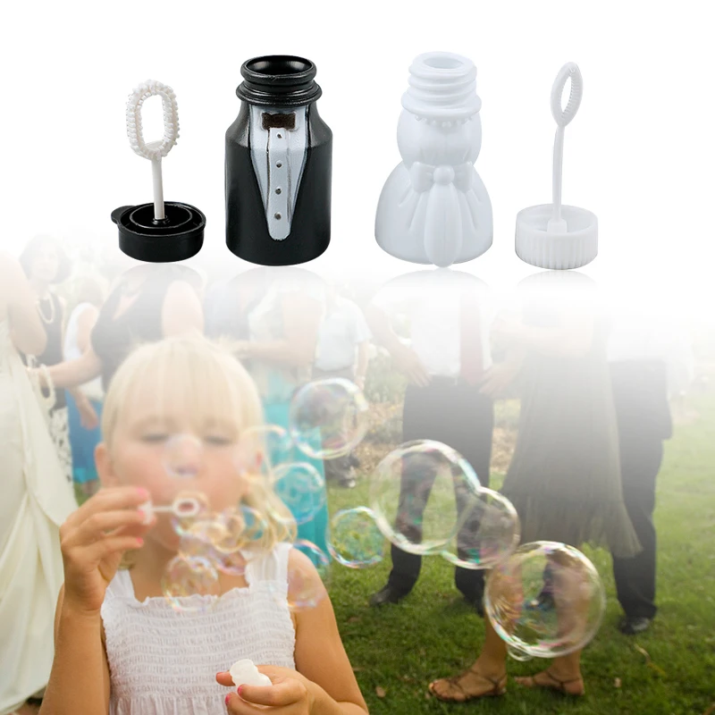 

10Pcs/set Empty Bubble Soap Bottles Wedding Birthday Party Decoration Bubbles Maker Children Kids Outdoor Fun Bubble Toy Gifts