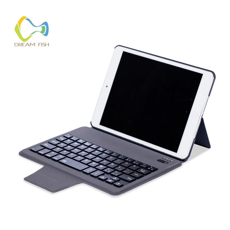 2018 Cover for iPad mini 1/2/3 case bluetooth 3.0 Micro Fiber keyboard+ PU case Smart Auto Sleep Wake Tablet Case for iPad Coque