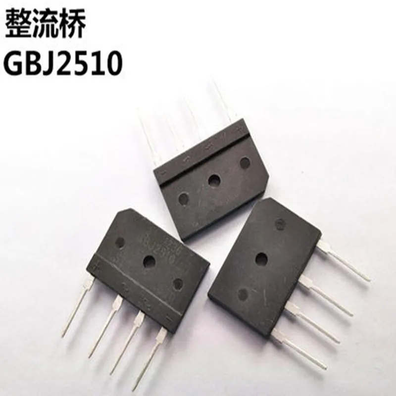 

5pcs 25A 1000V Diode Rectifier Bridge GBJ2510