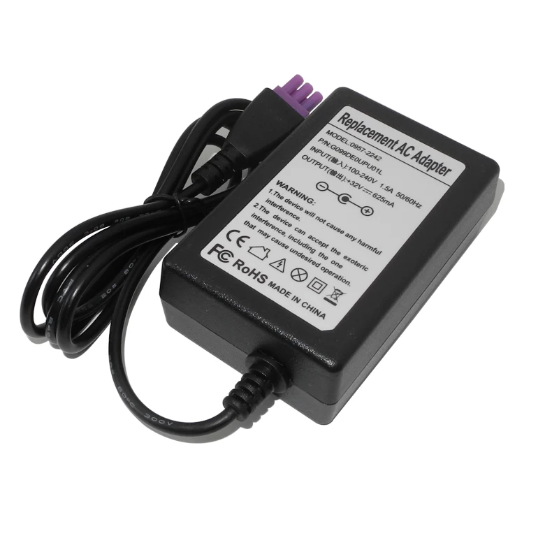 Блок питания для принтера Hp Officejet 4500 Wireless G510n Deskjet 6940 32 В 625MA 0957 2242 2289 2269|ac power adapter