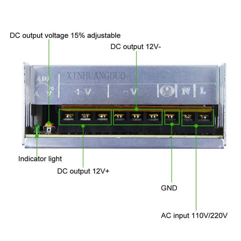 Cnc шпинделя 48 v 400 W с воздушным охлаждением двигателя и высокая скорость вращения шпинделя преобразователь питания и 52 мм зажим и 7 шт er11