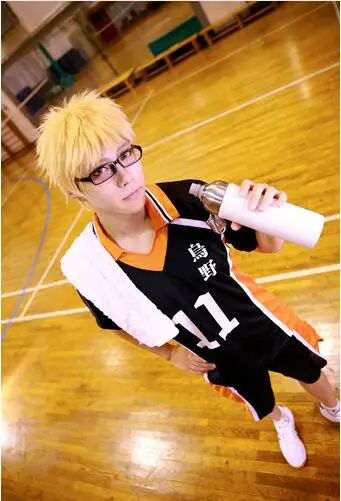 

Free Shipping Anime Haikyuu Karasuno High School Volleyball Club Cosplay Costume Sportswear Haikyuu Jerseys Shirt Uniform