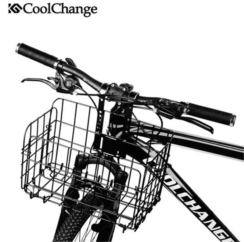 

CoolChange Large Volume Bag Front Rear Hanging Bike Storage Bag Foldable Bicycle Basket Road MTB Cycling Portable Accessories