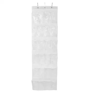 

24 Bags Portable Closet Storage Organizer Wardrobe Clothes Rack Shelves 24 Sgelf Hanging Organizer