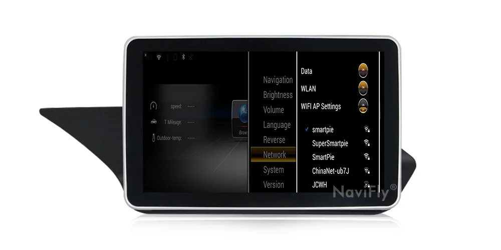 Cheap NaviFly 9 inch 4G LTE Car gps multimedia player for Mercedes Benz E Class W212 2009-2015 Android 7.1 Quad core 3GB+32GB WIFI BT 8