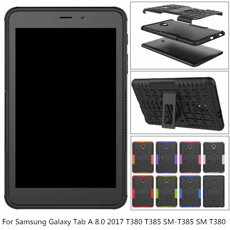 Чехол для Samsung Galaxy Tab A 8 0 2017 дюйма T380 T385 искусственная кожа чехол планшета