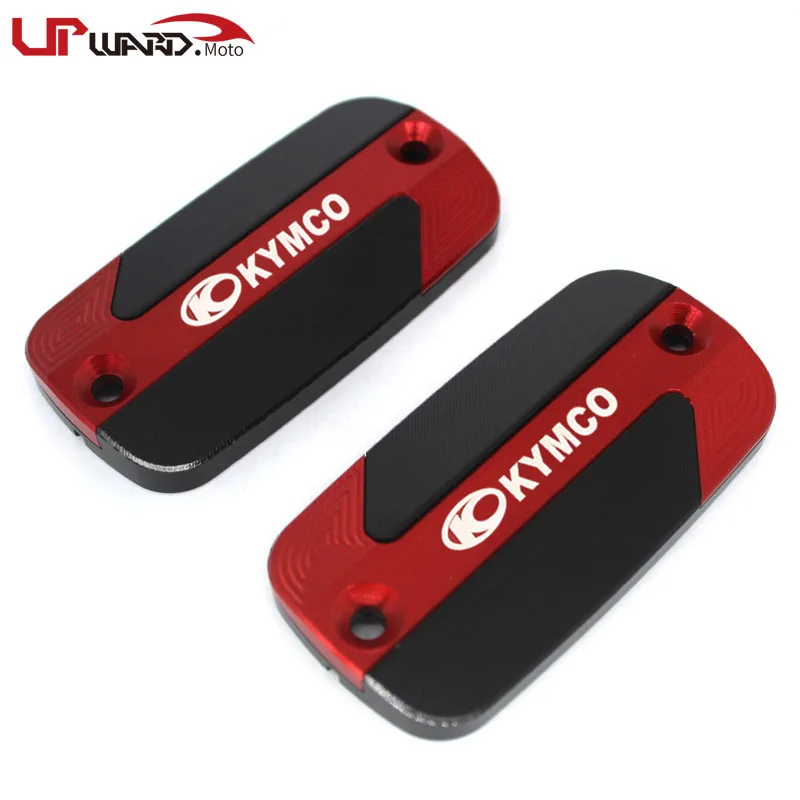 Для KYMCO K-XCT125 300 CenterDT125 200 XCITING 250 300 350 400 S500 мотоциклетные передний тормоз сцепления цилиндр жидкость Крышка Резервуара - Цвет: Red