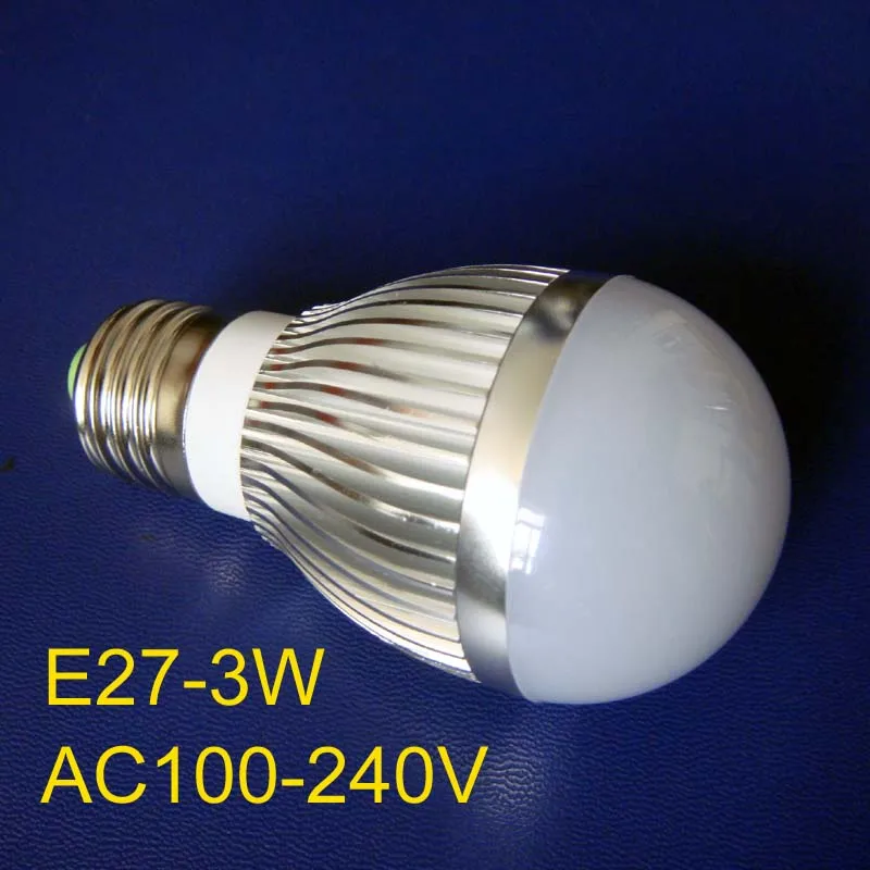 High Quality E27 Led Droplight Hogh Power E27 3w Led Bulbs E27
