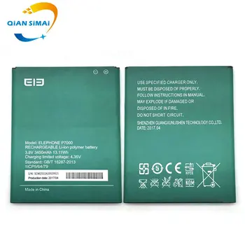 

2019 New P7000 3450mAh Battery Replacement For Elephone P7000 Phone + Tracking code