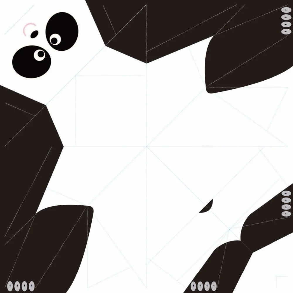 Children's Puzzle Origami Book: Animal Paradise DIY Puzzle Game Thinking Training Handmade Origami Book Children's Puzzle Origami Book: Animal Paradise DIY Puzzle Game Thinking Training Handmade Origami Book