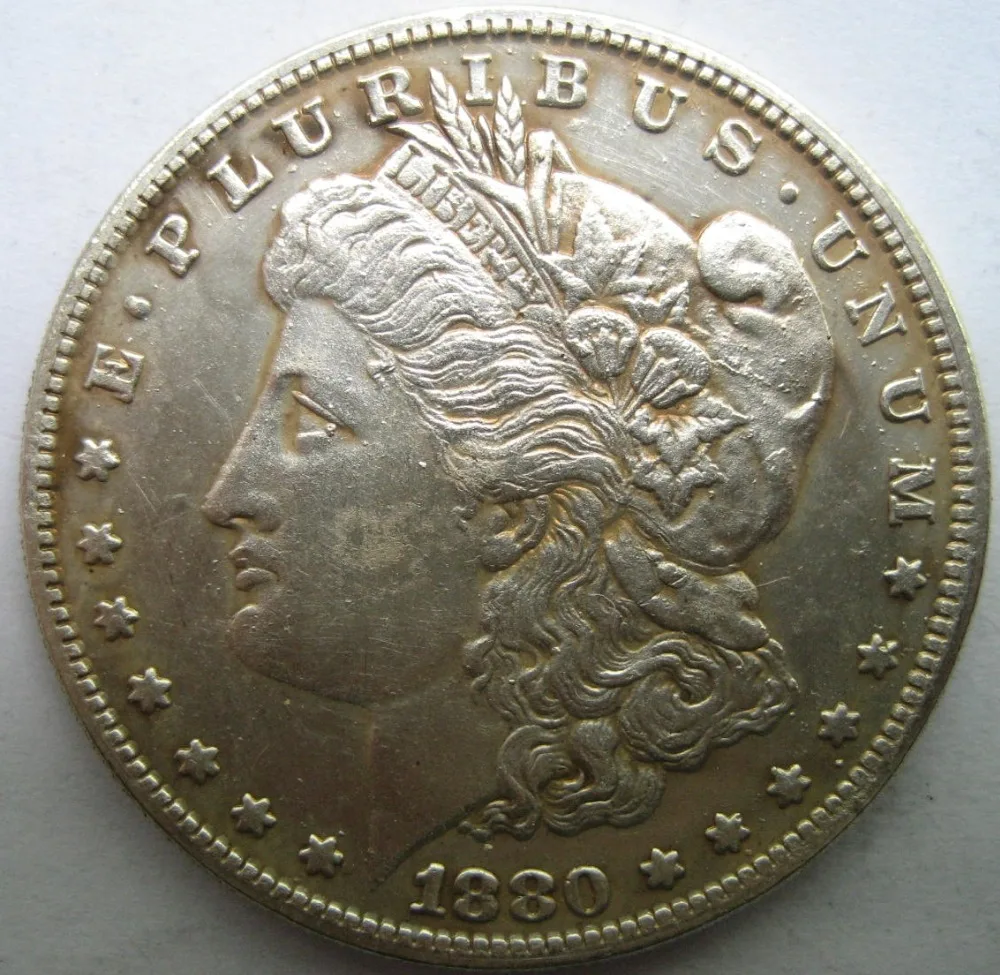 Morgan Dollar 1880 CC 90% Silver coin