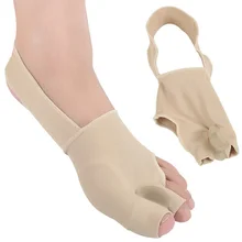 Гель для пальцев ног вальгус палец ноги сепаратор рельеф корректирующая накладка протектор рукав вальгусная бумния ортопедический Уход за ногами кость большой палец