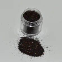 Новинка, самая низкая цена, 10 мл/коробка(0,2 мм), 008 дюймов, голографический лазер, кофе, коричневый, блестящие изысканные пигмент, акриловые ногти, блестящая пыль, порошок