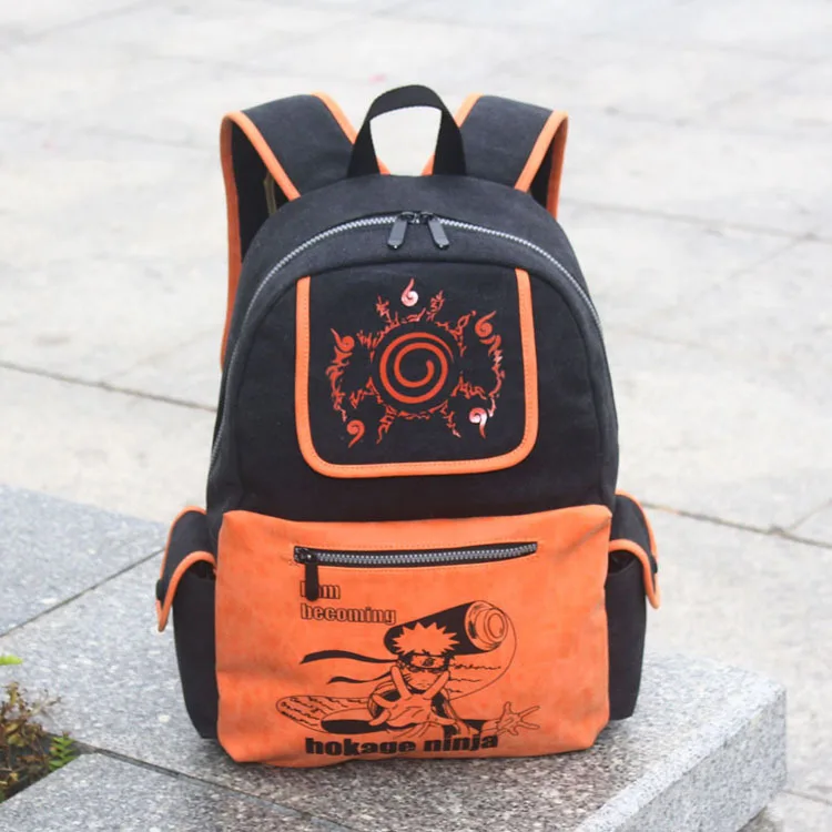 naruto with backpack
