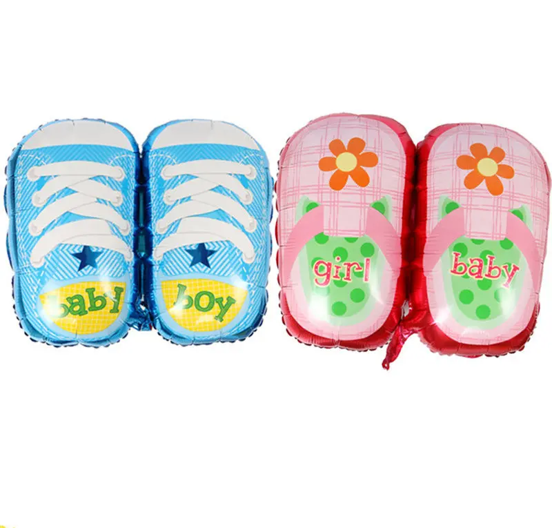 Большая детская обувь украшение для детского праздника Гелиевый шар мальчиков и