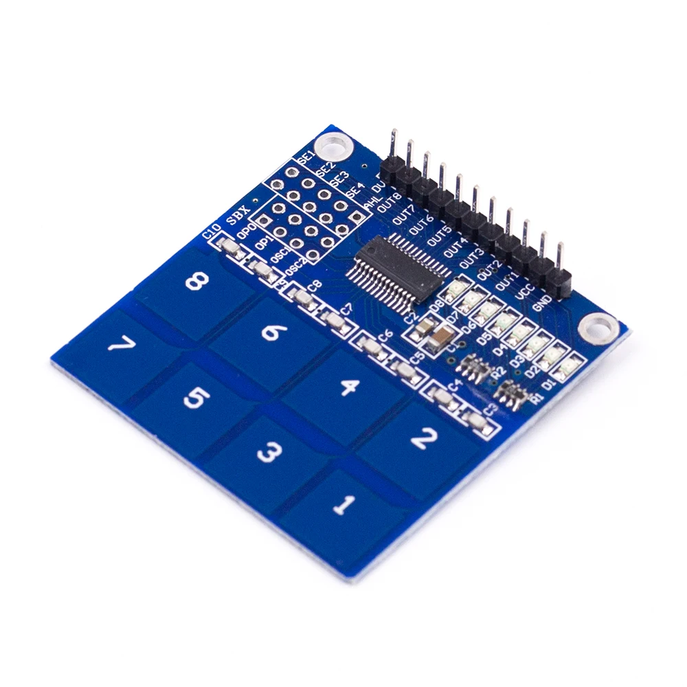 5 шт. TTP223B/TTP224/TTP226/TTP229 1/4/8/16 канальный цифровой емкостной переключатель сенсорный Сенсор модуль для Arduino