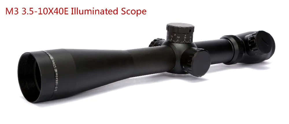

Tactical Scope M3 3.5-10x40 Red Green Illuminated Sight Rifle Optics Hunting Optical Sight gun Airsoft Riflescope