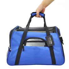 Путешествия пакеты воздухопроницаемая Сумочка Чихуахуа питомец рюкзак сумка мессенджер собака Перевозчик исходящих Pet с большой сбоку оконные рамы