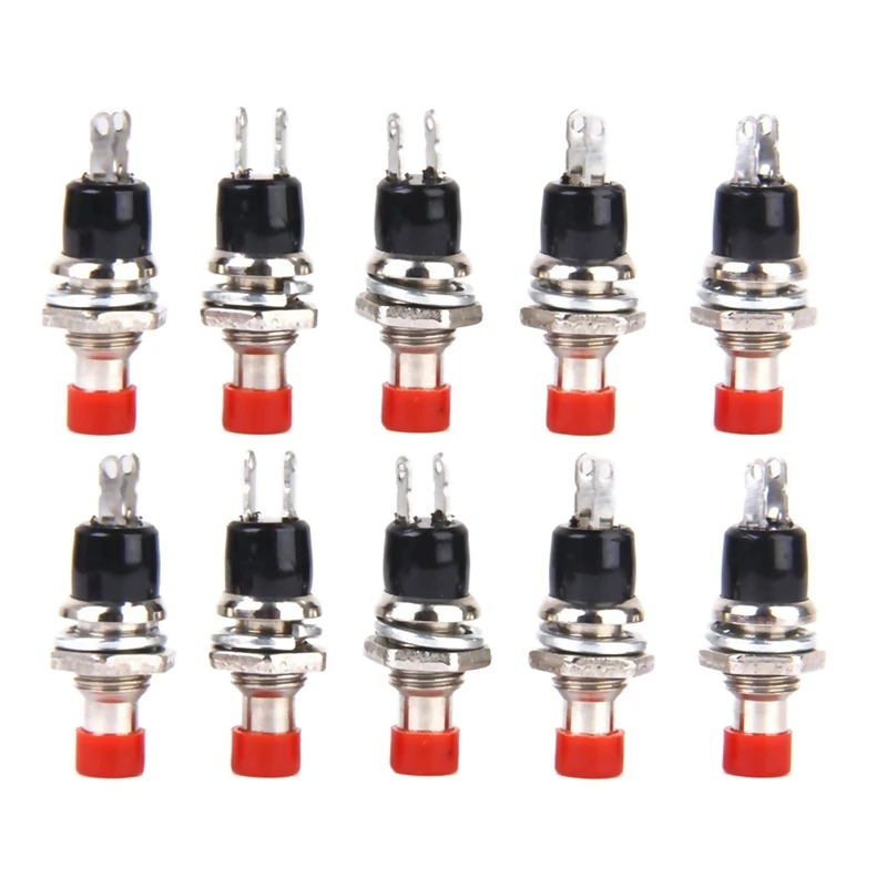 5 шт. AC 3A/250 V 6A/125 V ON/ON SPDT Mini 2 позиционный запирающий переключатель и Мини Кнопка с самовозвратом переключатель для модели Railw