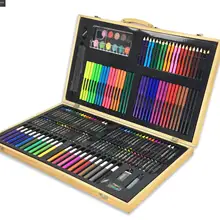 180в1 цветной набор цветных мелков для детей Художественный набор для детей качественные школьные принадлежности для детей художественная коробка для ручек и карандашей Детские стационарные