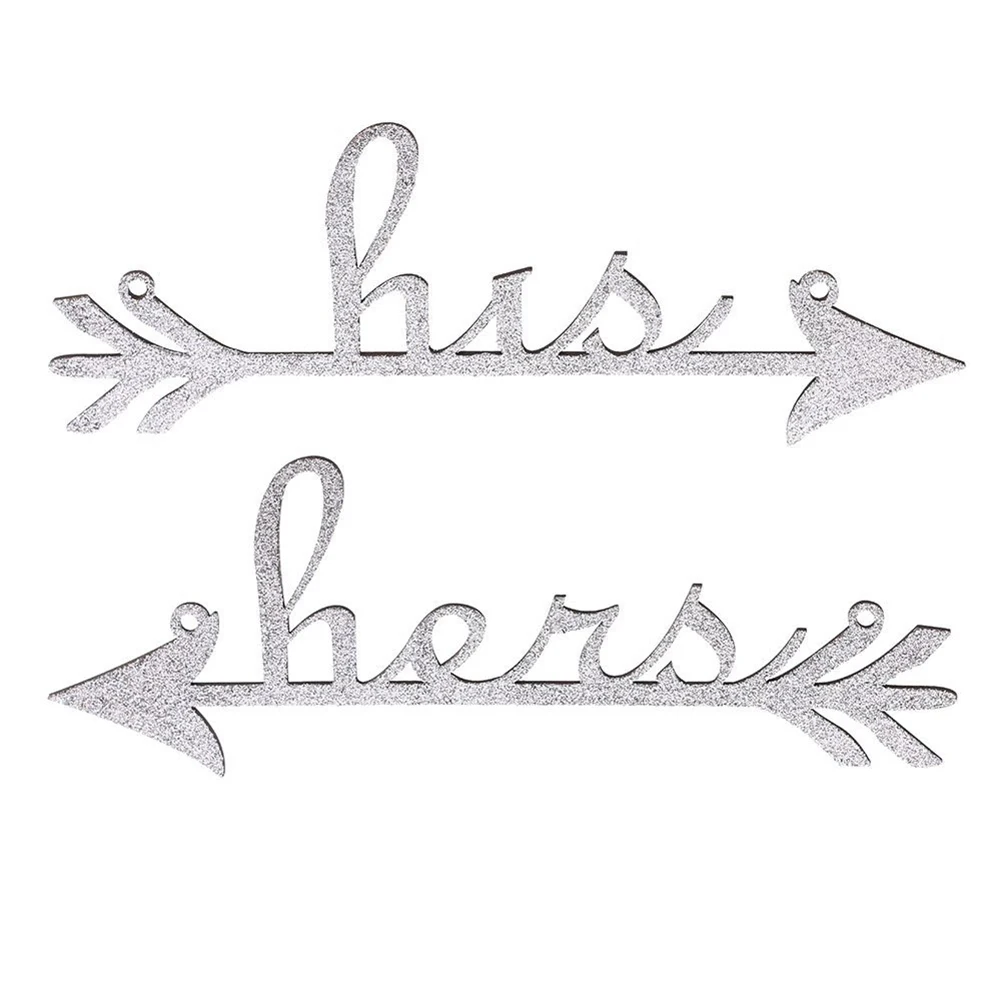wedding chair signs rustic