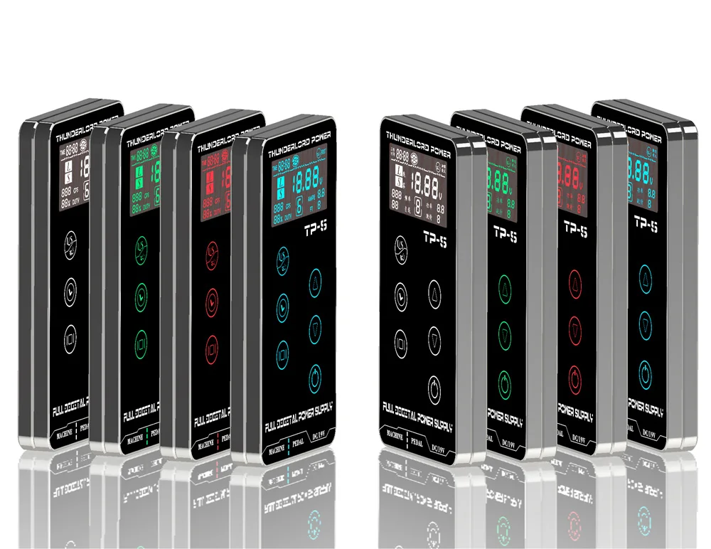 QINK TP-5 источник питания для татуажа hp-2 HURRICANE UPGRADE сенсорный экран инструменты для татуажа интеллектуальный цифровой ЖК-дисплей для перманентного макияжа