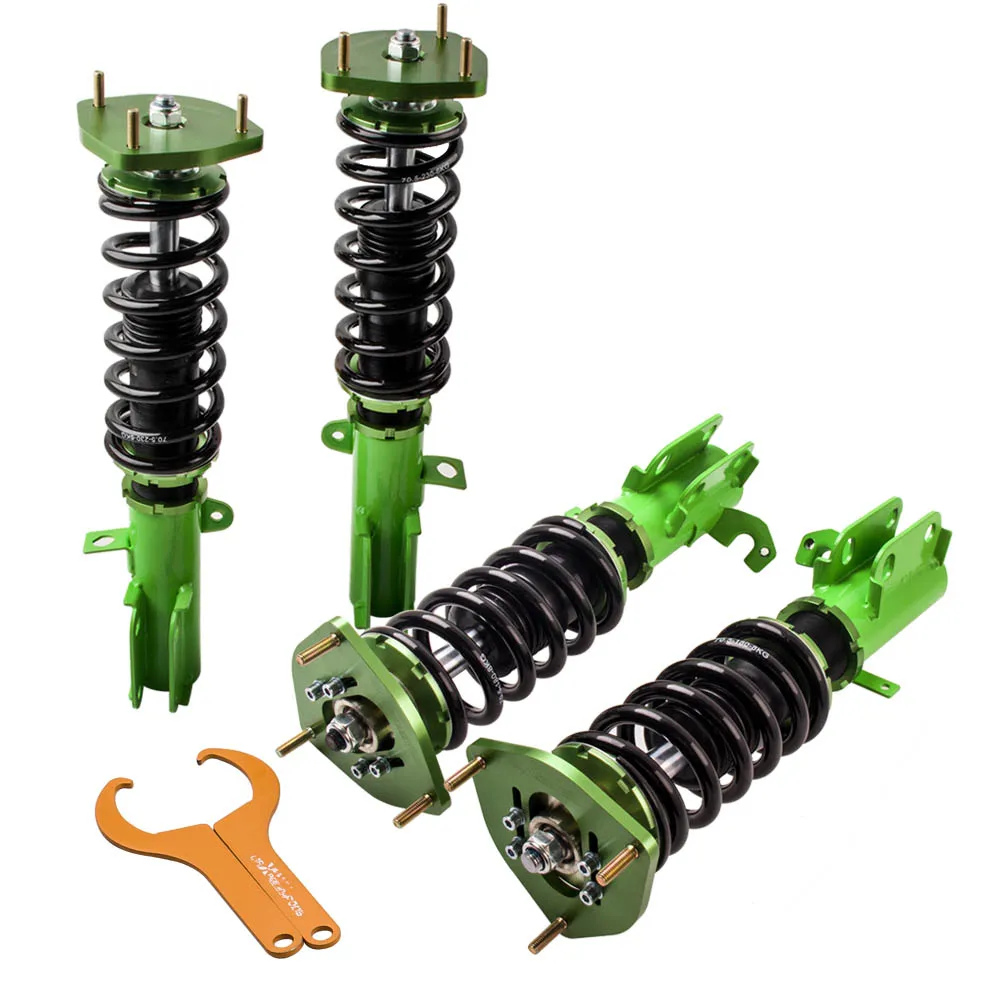 

Coilovers Strut For Toyota Corolla E90 E100 E110 AE92-AE111 Shock Absorber Adj. Height Struts Suspension Damper Force Front Rear