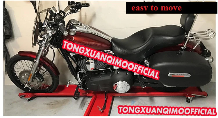 Heavy duty motorcycle dolly shifting frame machine shifting large row moving car mobile cart mobile display platform-9-9