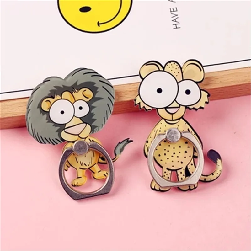 Cartoon Animal Finger Ring Holder Universal Smartphone Stand Mount Support 360 Degree Rotation for IPhone10 Xiaomi Samsung Cartoon Animal Finger Ring Holder Universal Smartphone Stand Mount Support 360 Degree Rotation for IPhone10 Xiaomi Samsung