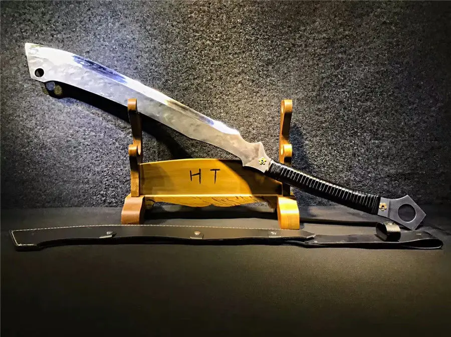 Замечательный охотничий открытый меч Dao острый меч высокий клинок из марганцевой стали